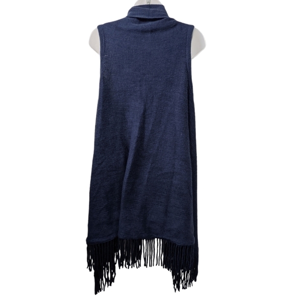 Styline NWT Knit Sweater Vest Cardigan Sz One Size - Picture 2 of 11